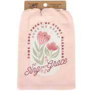 To Sing Thy Grace Kitchen Towel