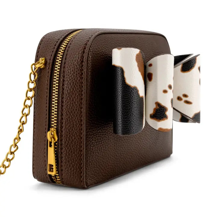 Mollie Brown Bow Crossbody