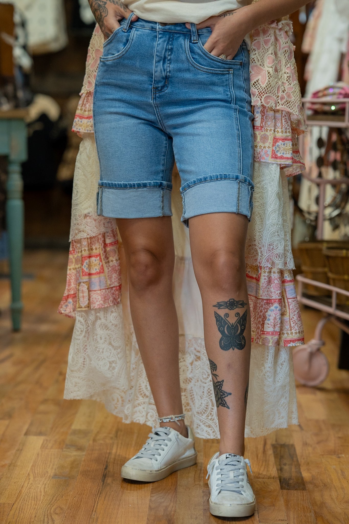 Saddle Song Bermuda Shorts