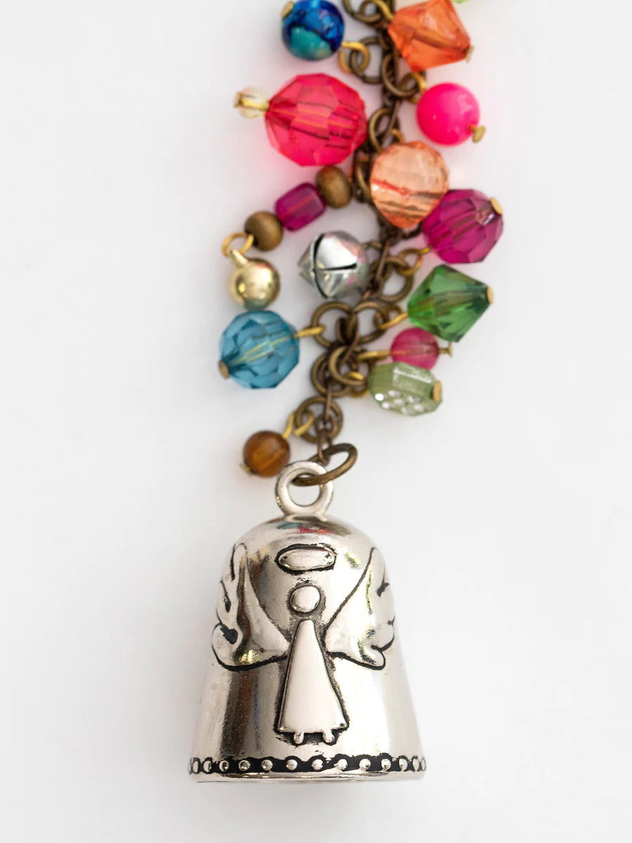 Angel Blessing Bell Car Charm