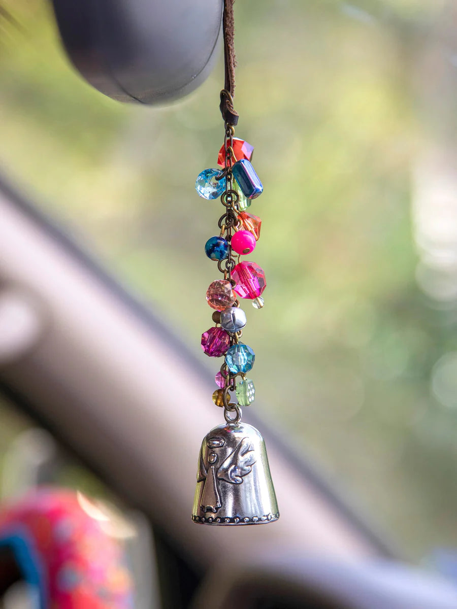 Angel Blessing Bell Car Charm