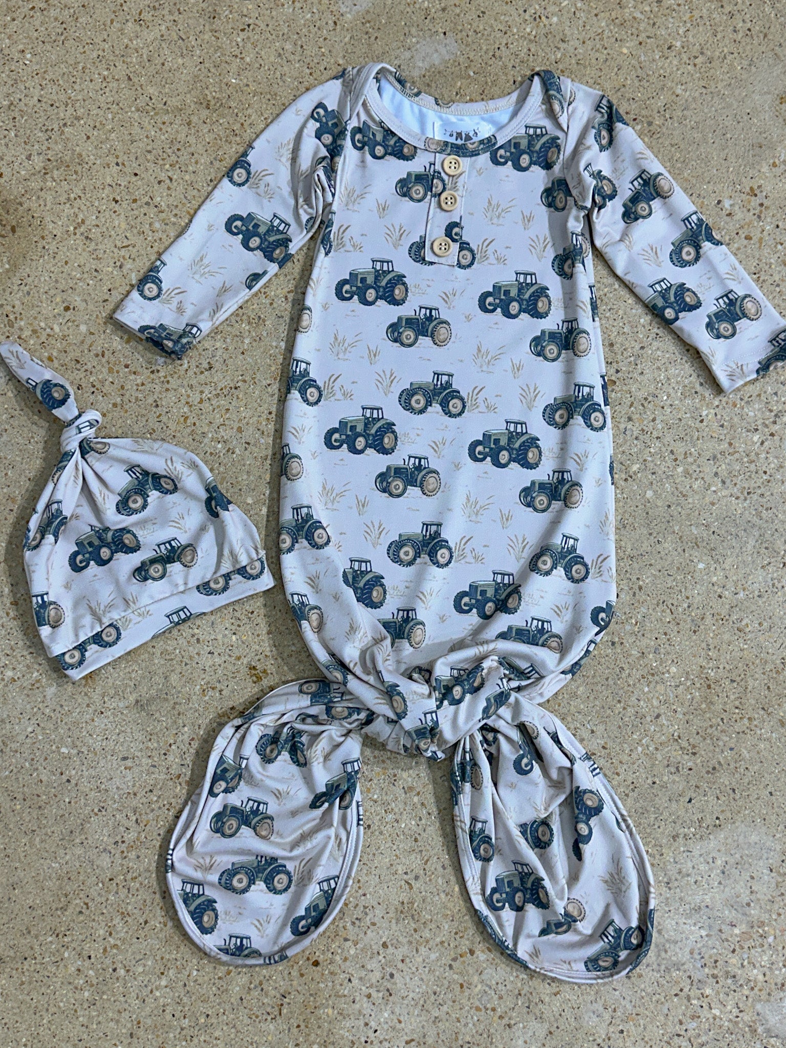 Harvest Time Tie Gown
