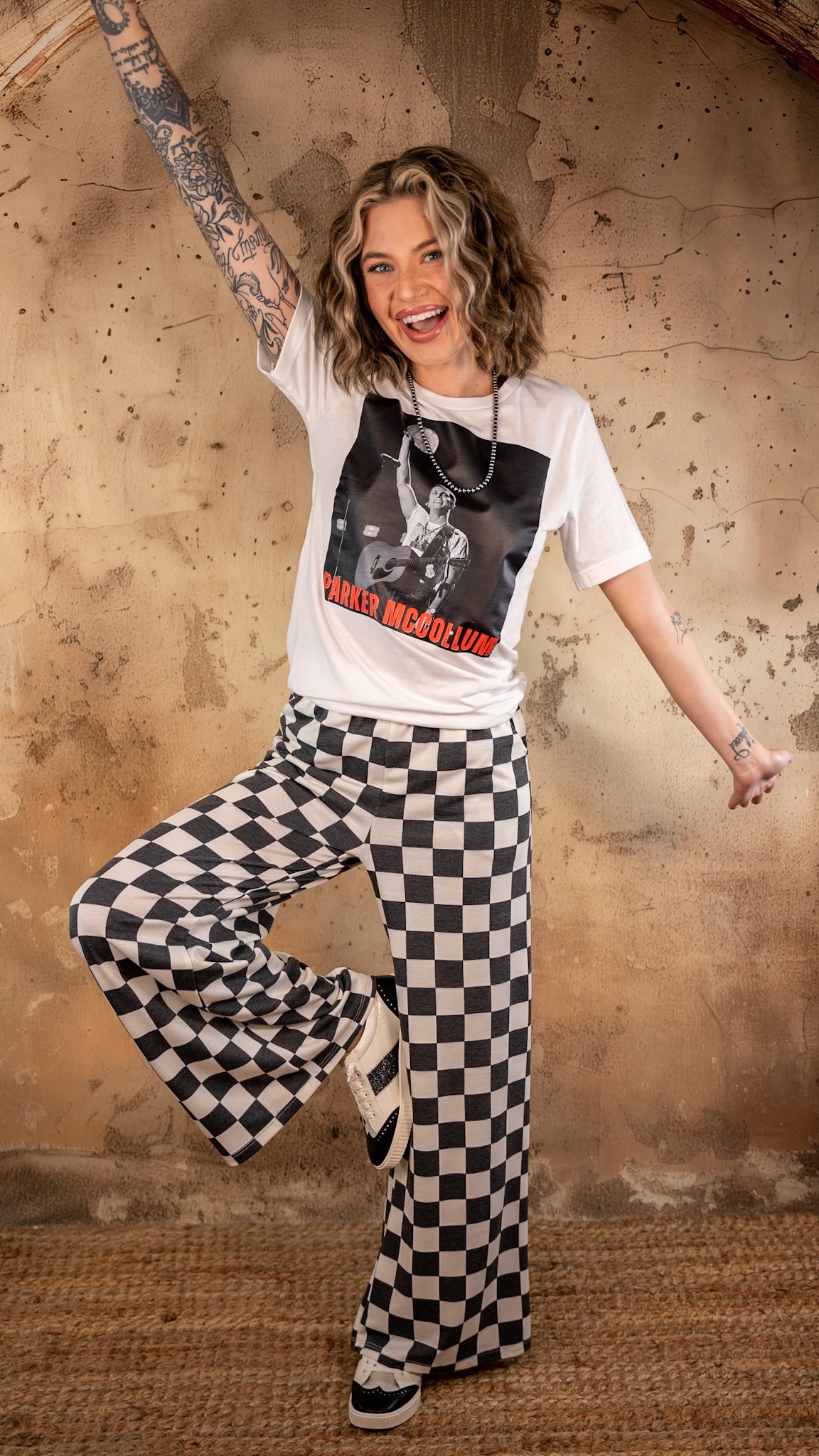 Jules Checkered Pants *Final Sale*