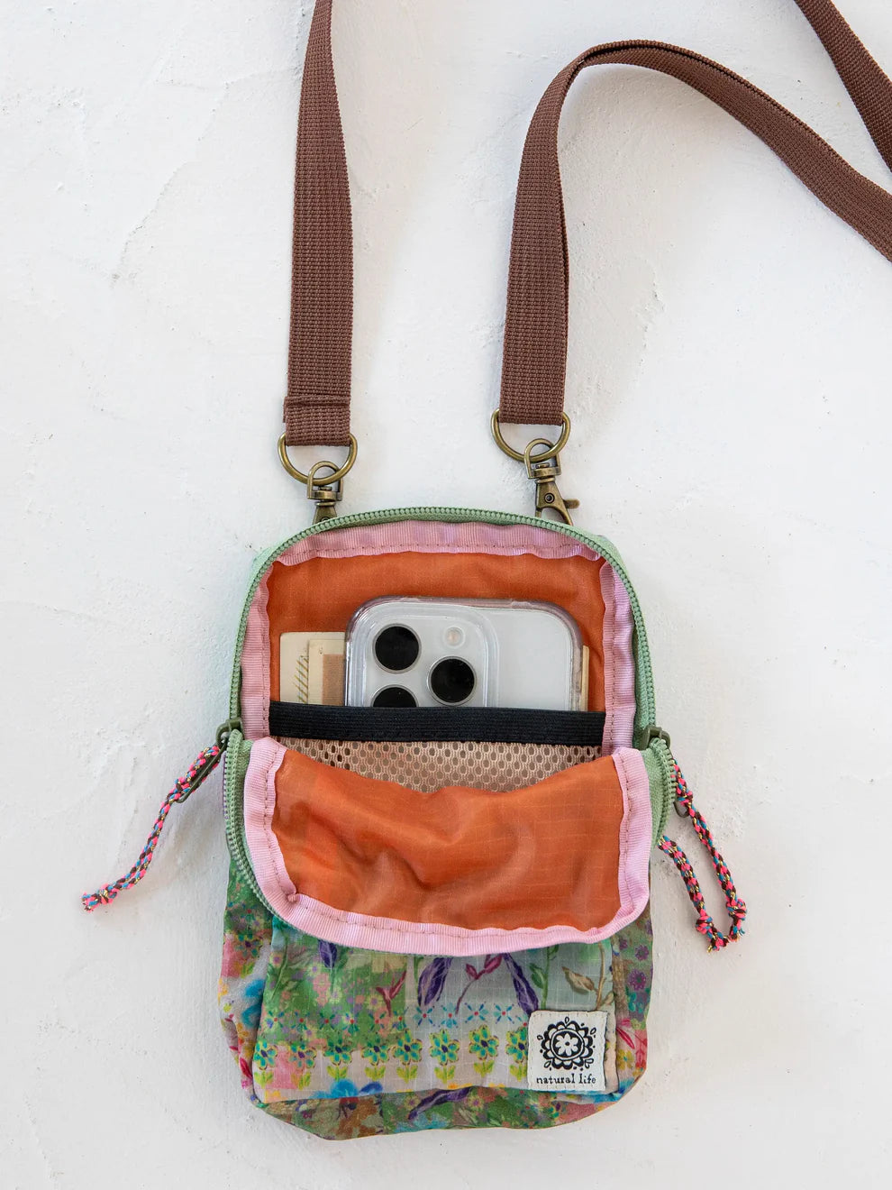 Watercolor 8-In-1 Pocket Crossbody