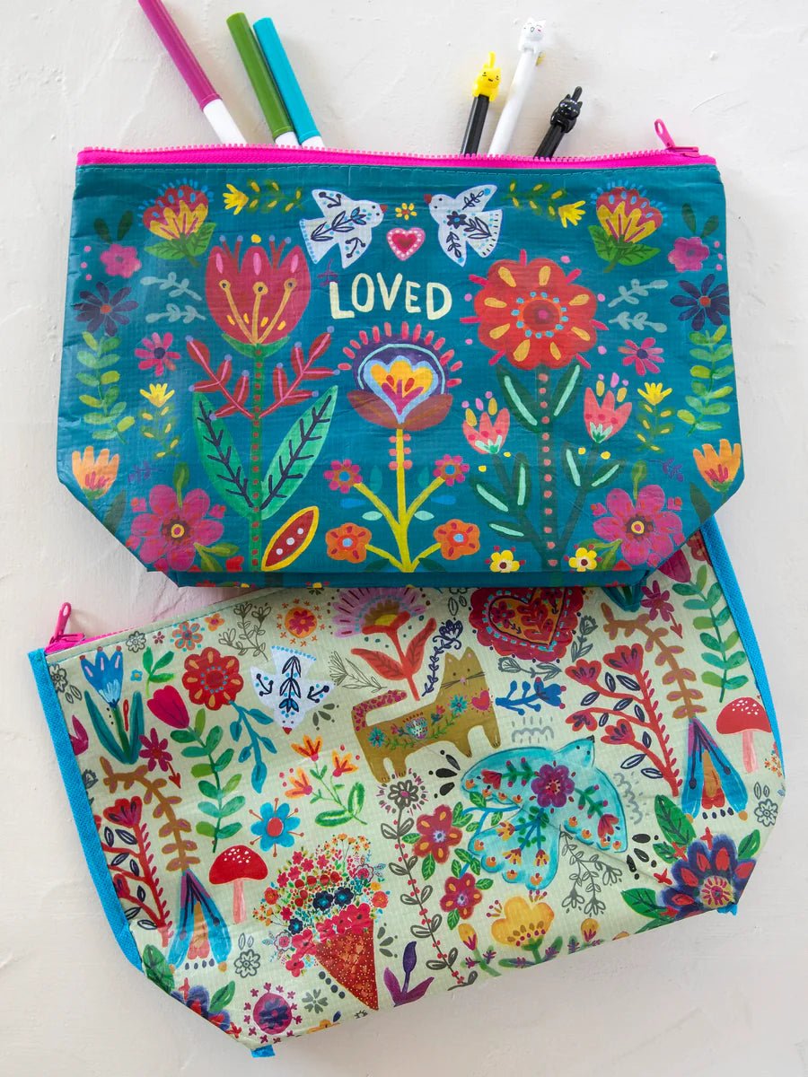 Loved Reversible Pouch