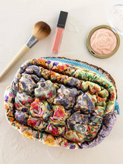 Velvet Puffy Pouch