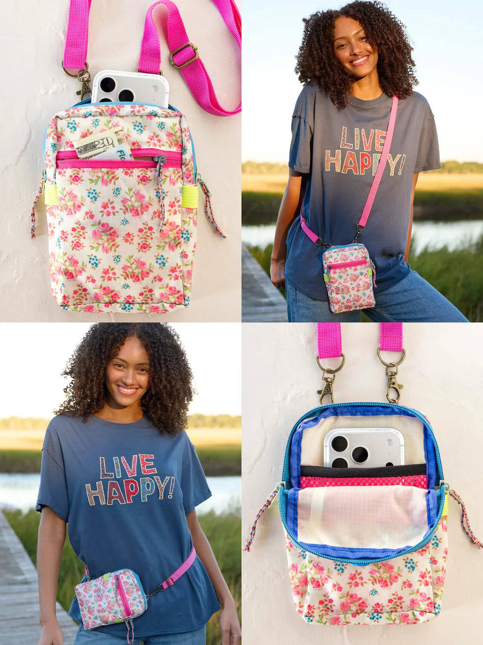 Ditzy Floral 8-in-1 Crossbody