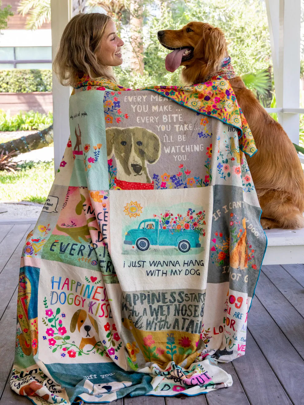 Dog Lover XL Cozy Blanket
