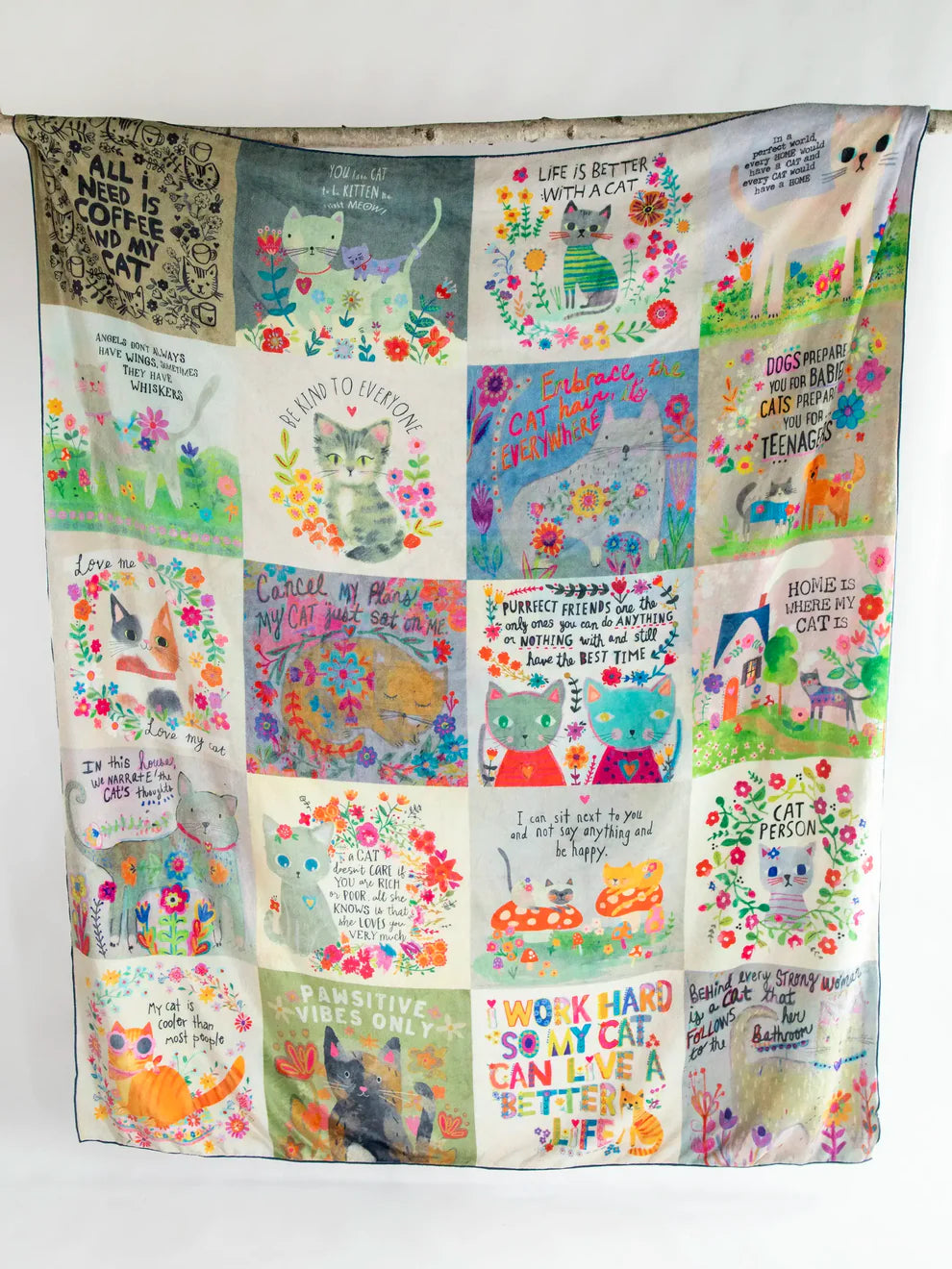 Cat Lover XL Cozy Blanket