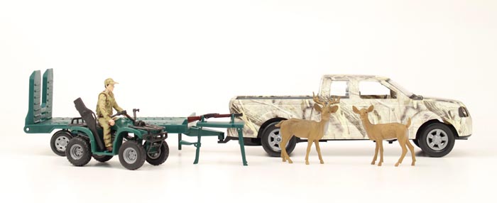 Bigtime Hunter Camo Truck & Play Set