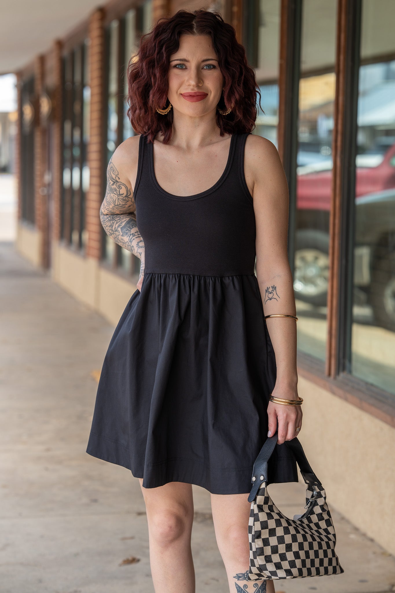Slip Into Style Black Dress