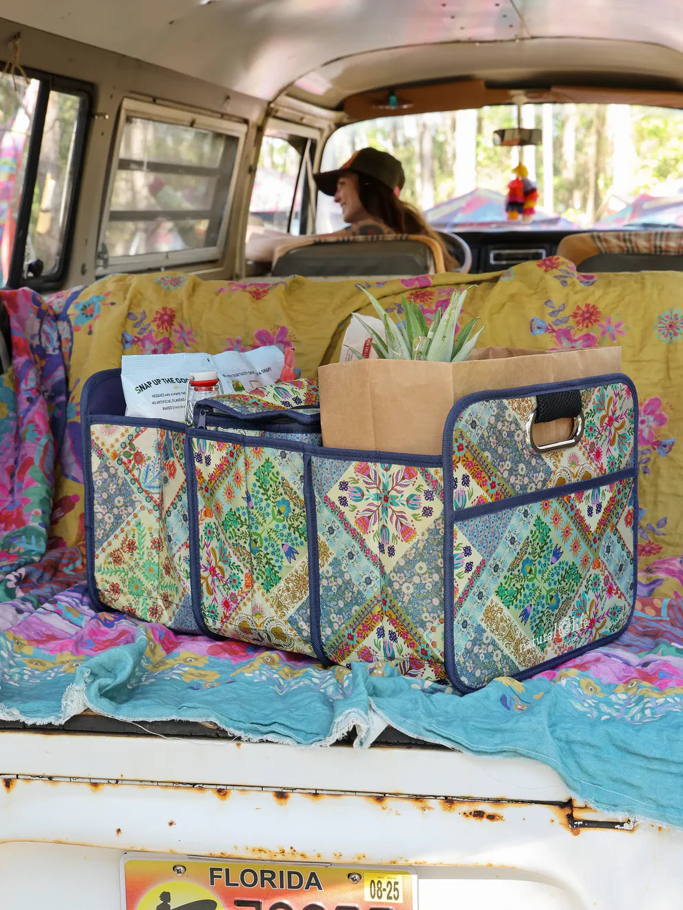 Mandala Car Trunk Organizer
