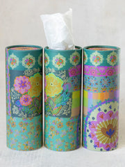 Folk Patchwork Car Tissues