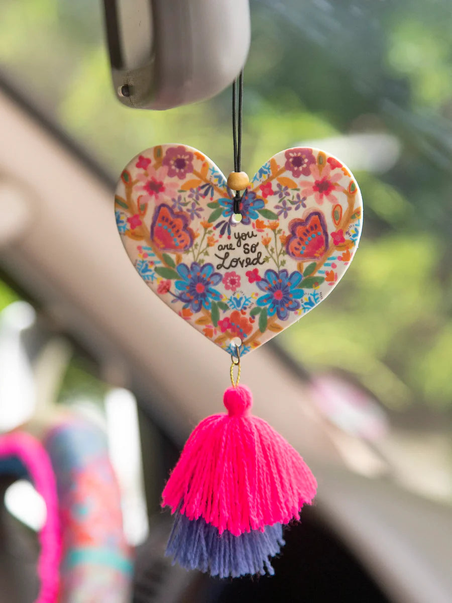 You Are So Loved Tassel Air Freshener