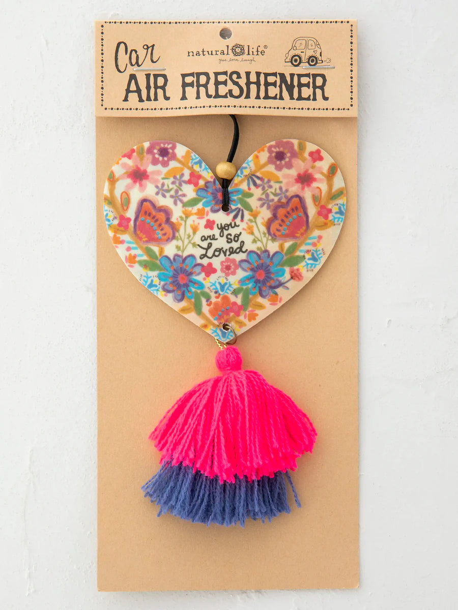 You Are So Loved Tassel Air Freshener