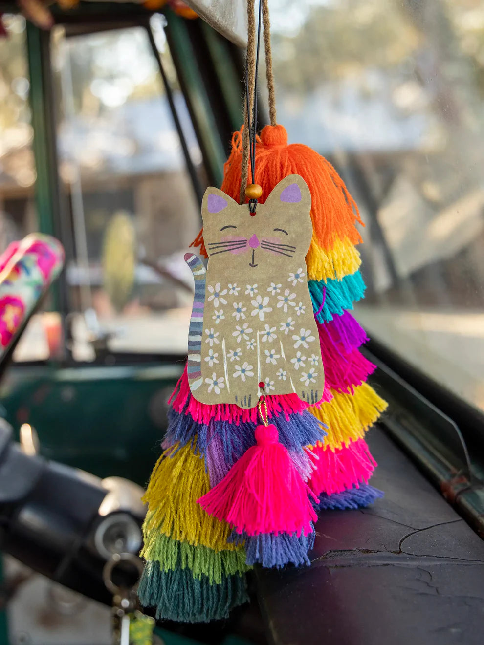 Cat Tassel Air Freshener