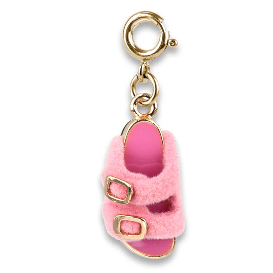 Furry Pink Sandal