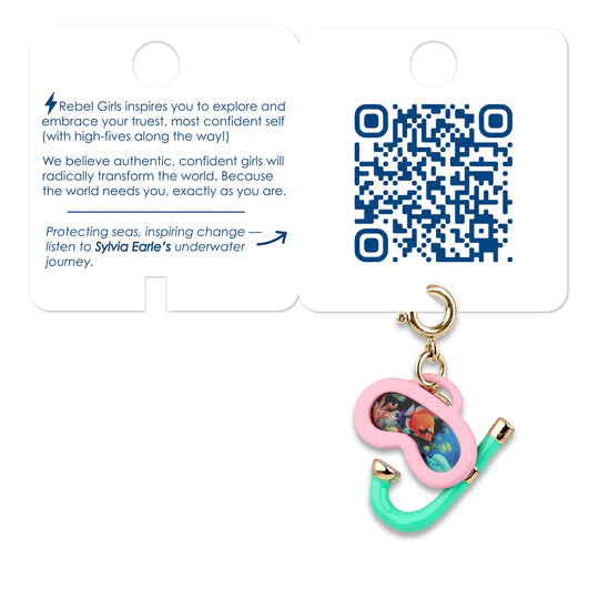 Rebel Girls Snorkel Charm