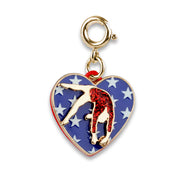 Rebel Girls Gymnast Charm