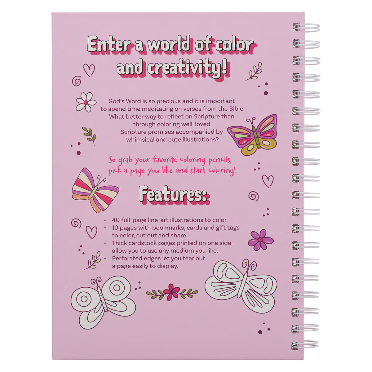Bible Verses Coloring Book