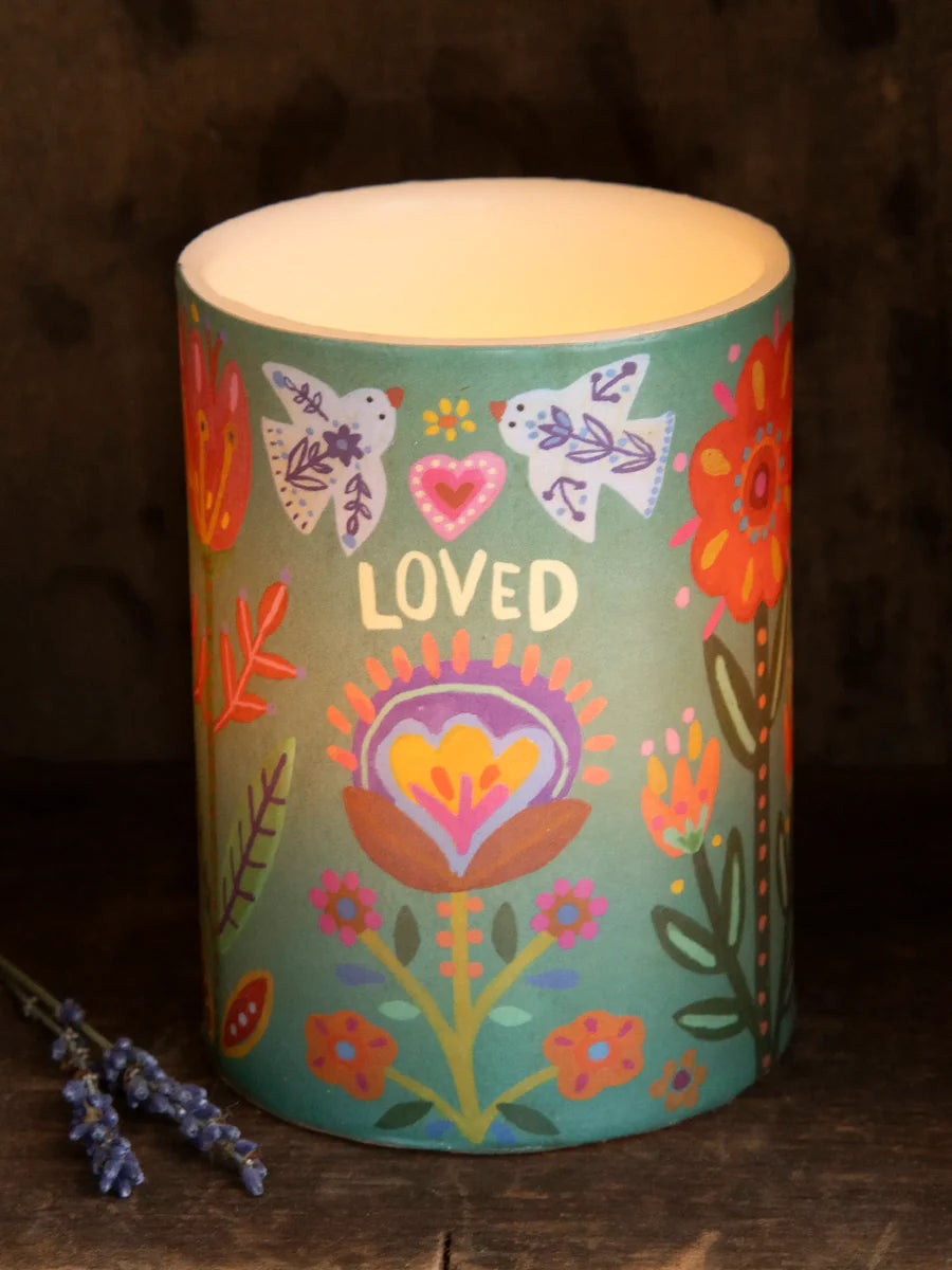 Loved Flameless Candle