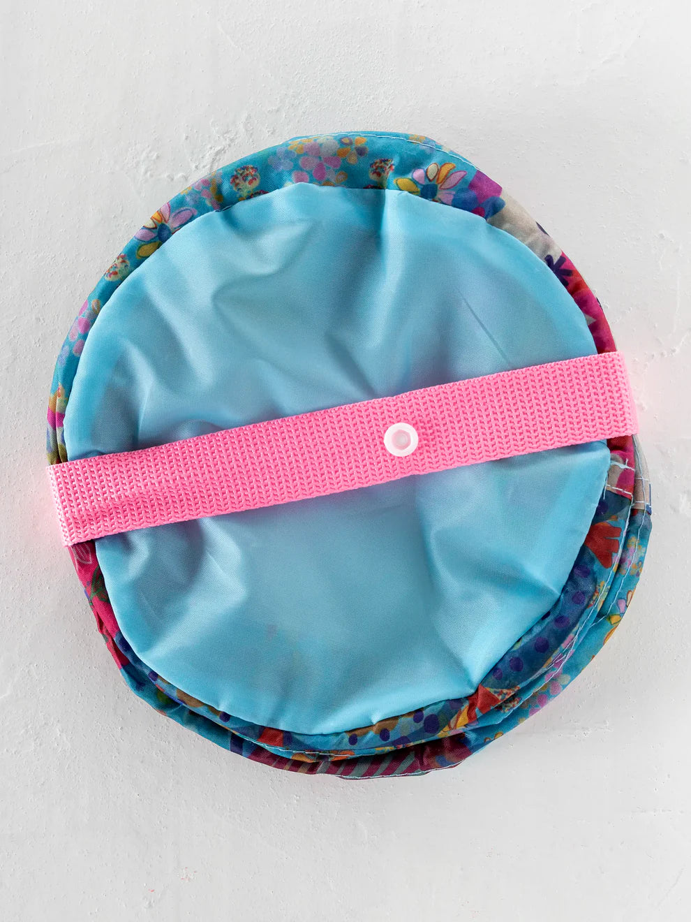 Floral Patchwork Pop Up Car Trash Bin