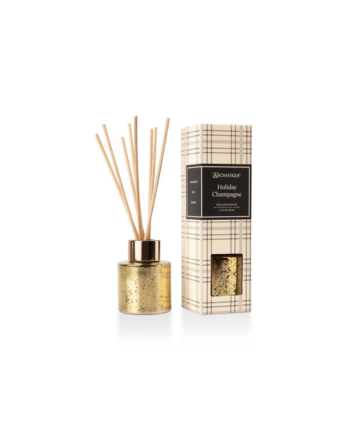 Holiday Champagne Mini Reed Diffuser Set