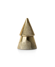 Holiday Champagne Glass Tree Candle