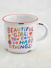 Beautiful Girl Camp Mug