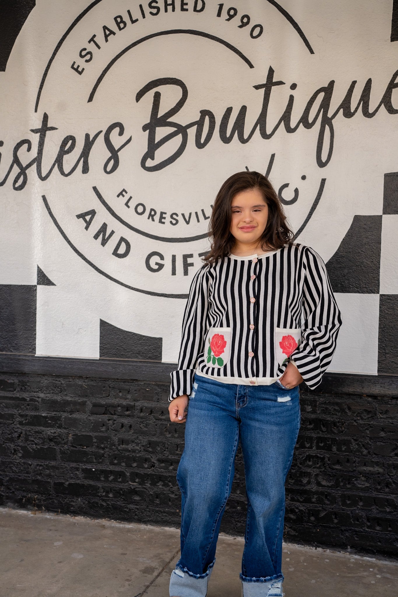 Cassie Striped Cardigan