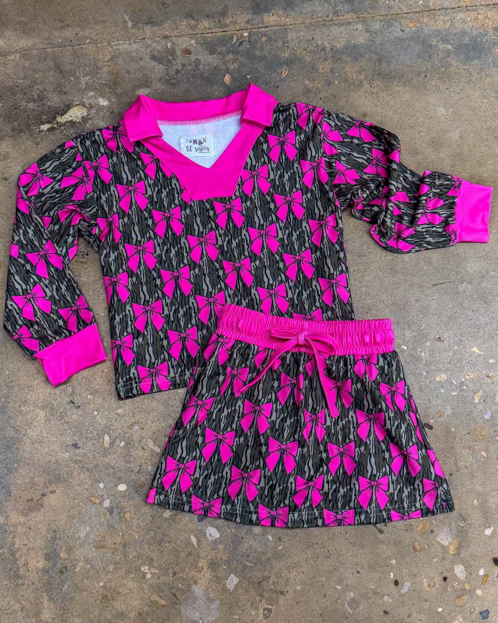 Camo Cutie 2pc Skirt Set