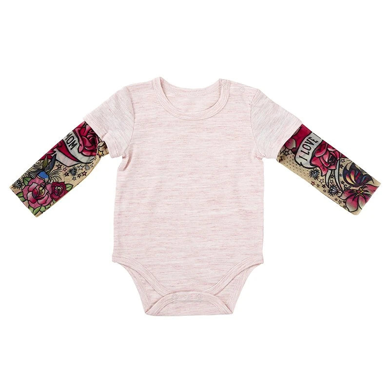 Pink Tattoo Snap Shirt