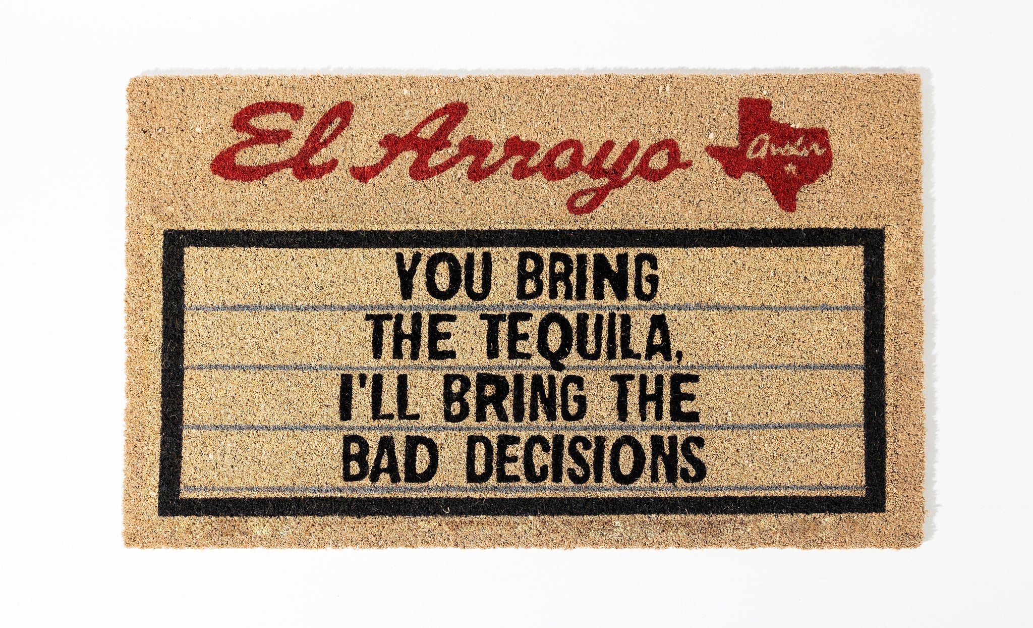 Outdoor Doormat - Bad Decisions