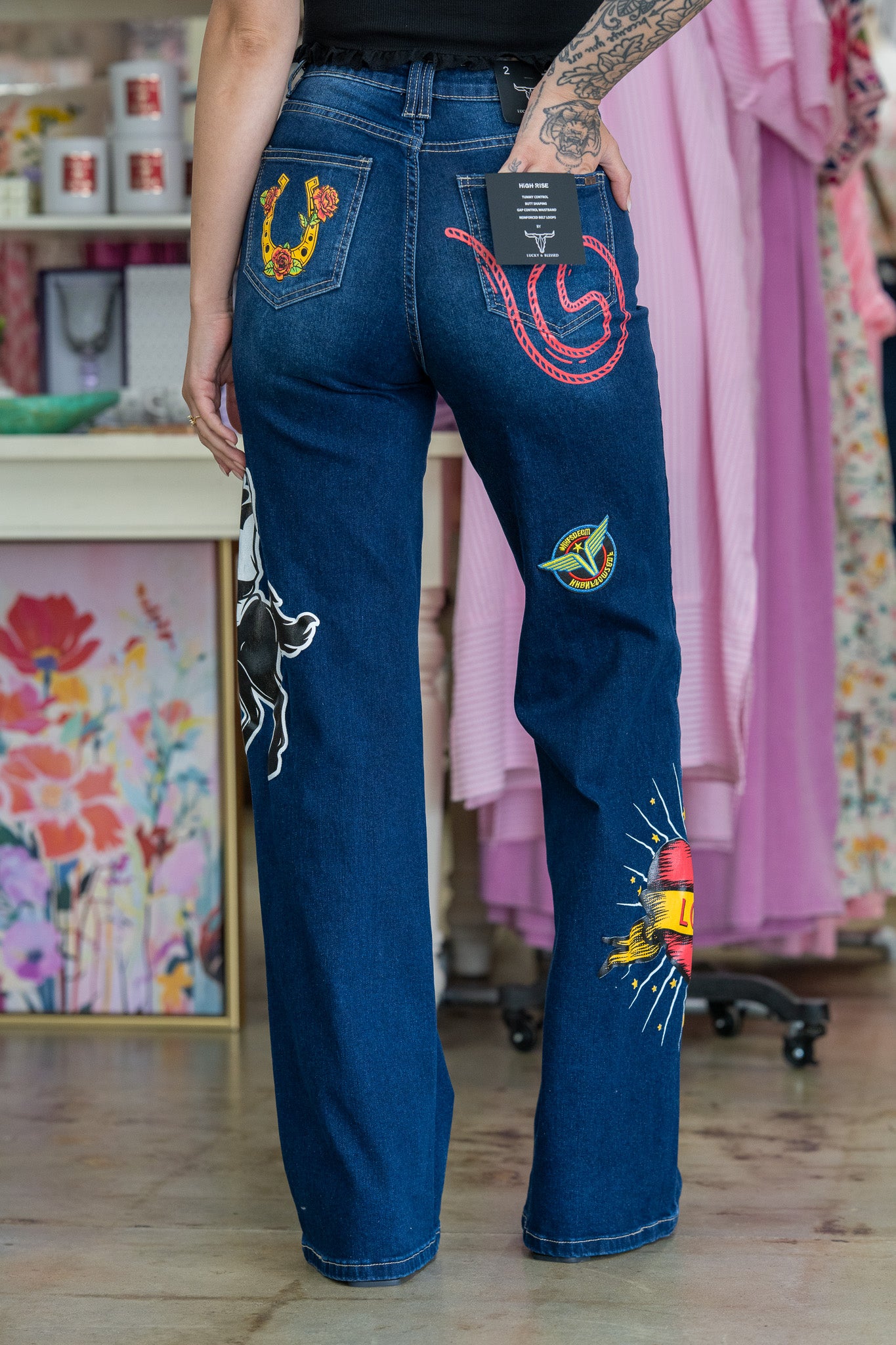 Rodeo Rustler Denim Pants
