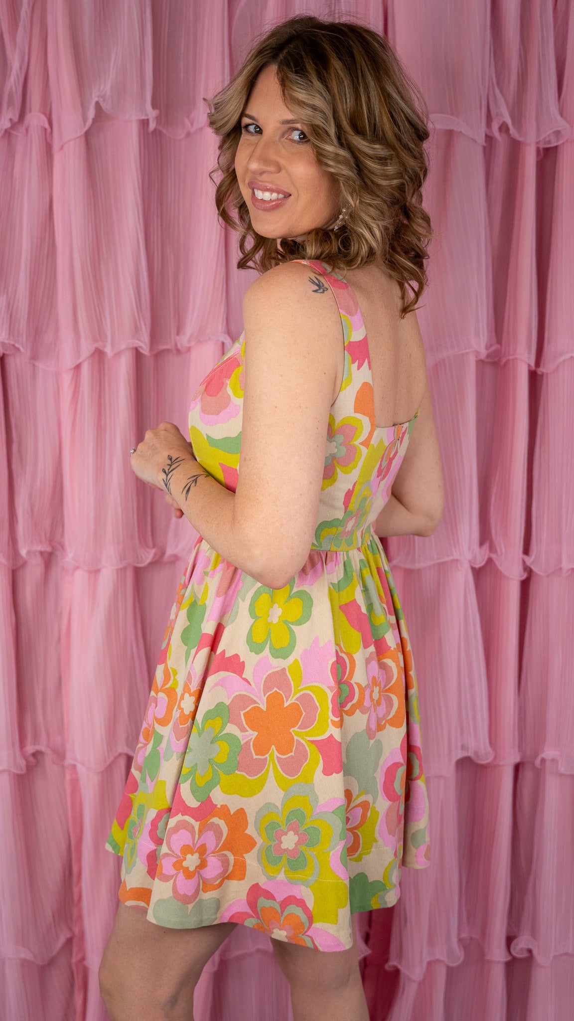 Shiloh Floral Corset Dress