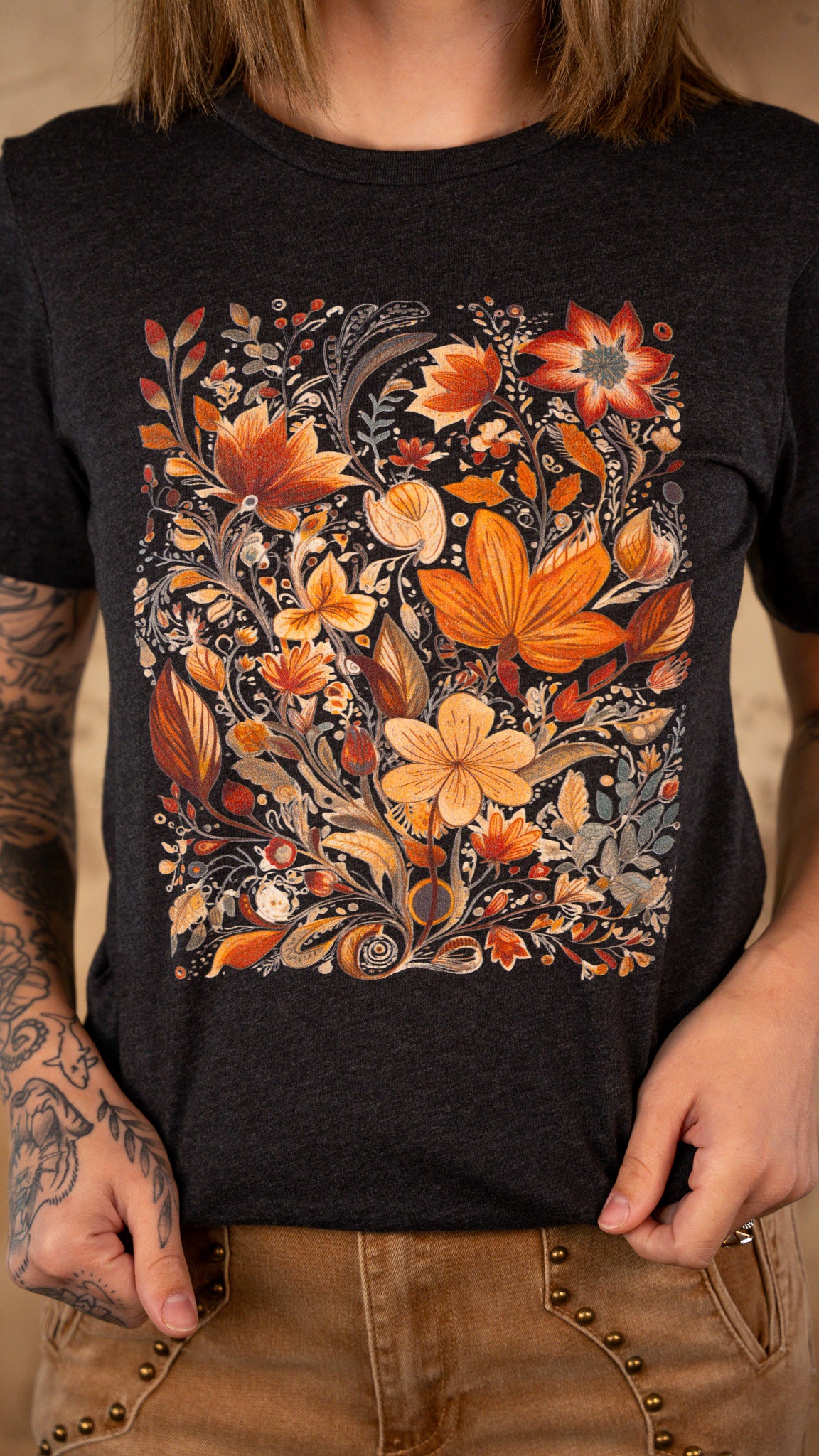 Fall Flowers Tee