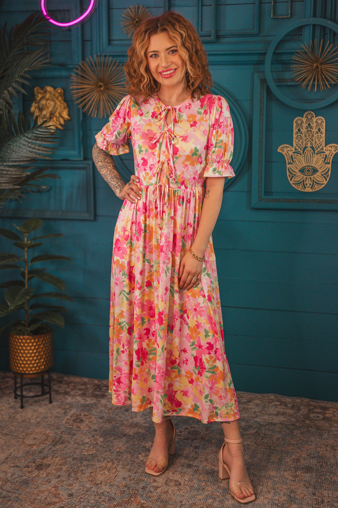 Reghan Floral Maxi Dress