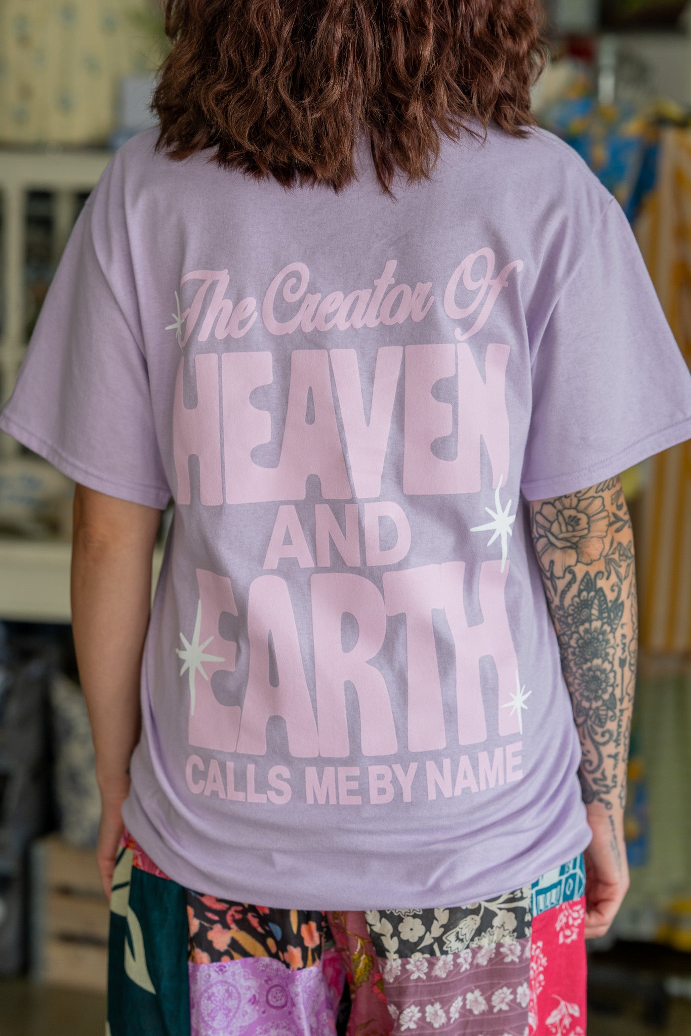 Heaven & Earth Lavender Tee