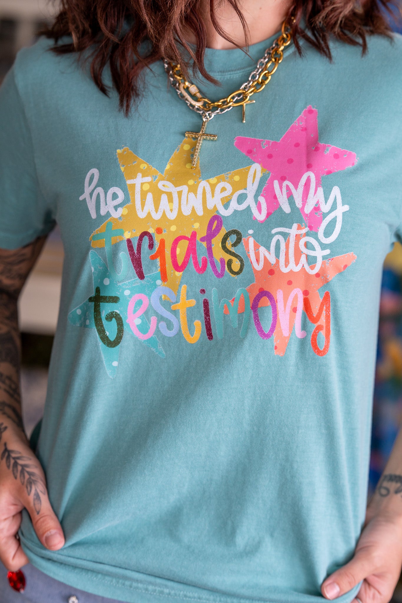 Trials Into Testimony Tee