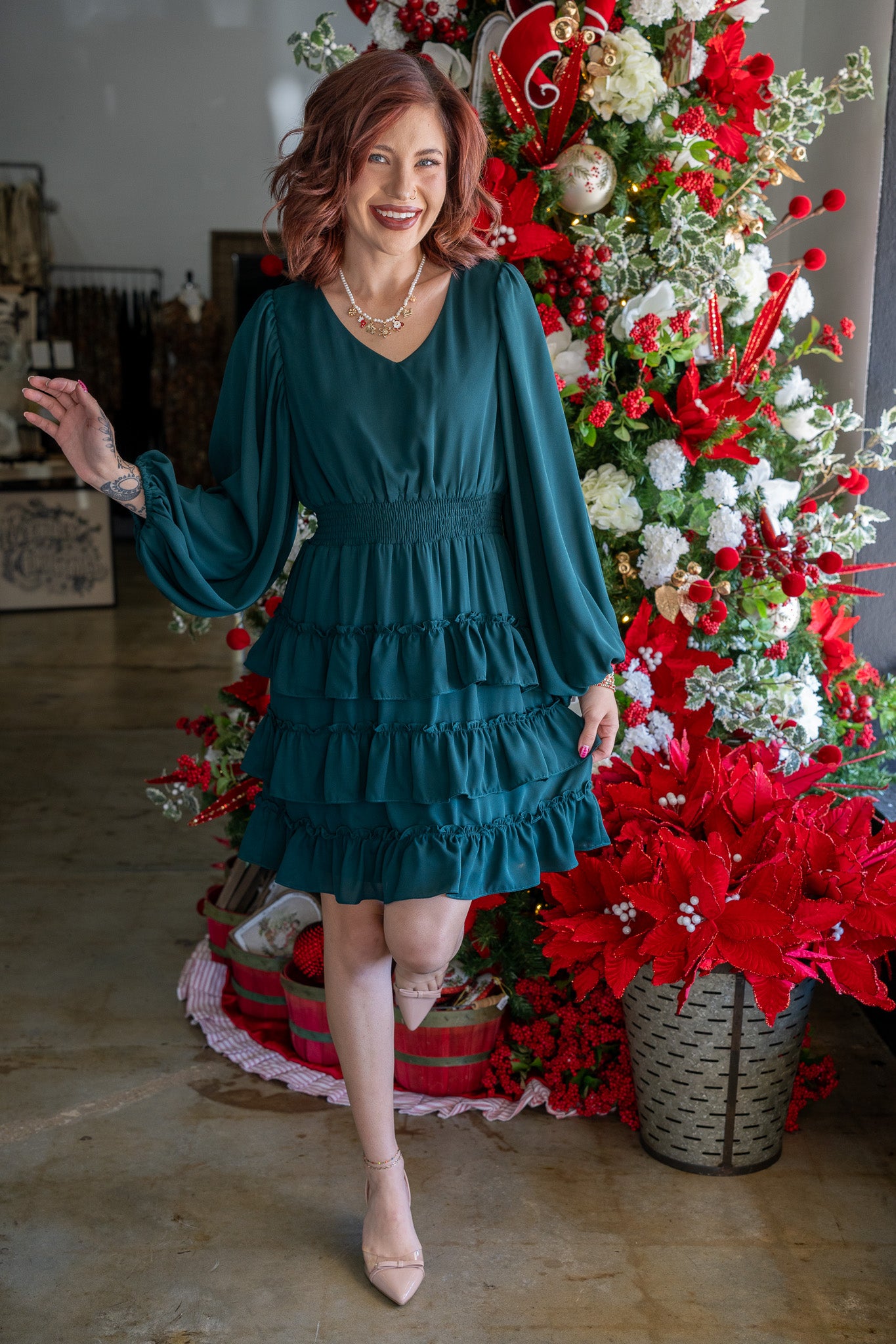 Savanna Ruffle Dress