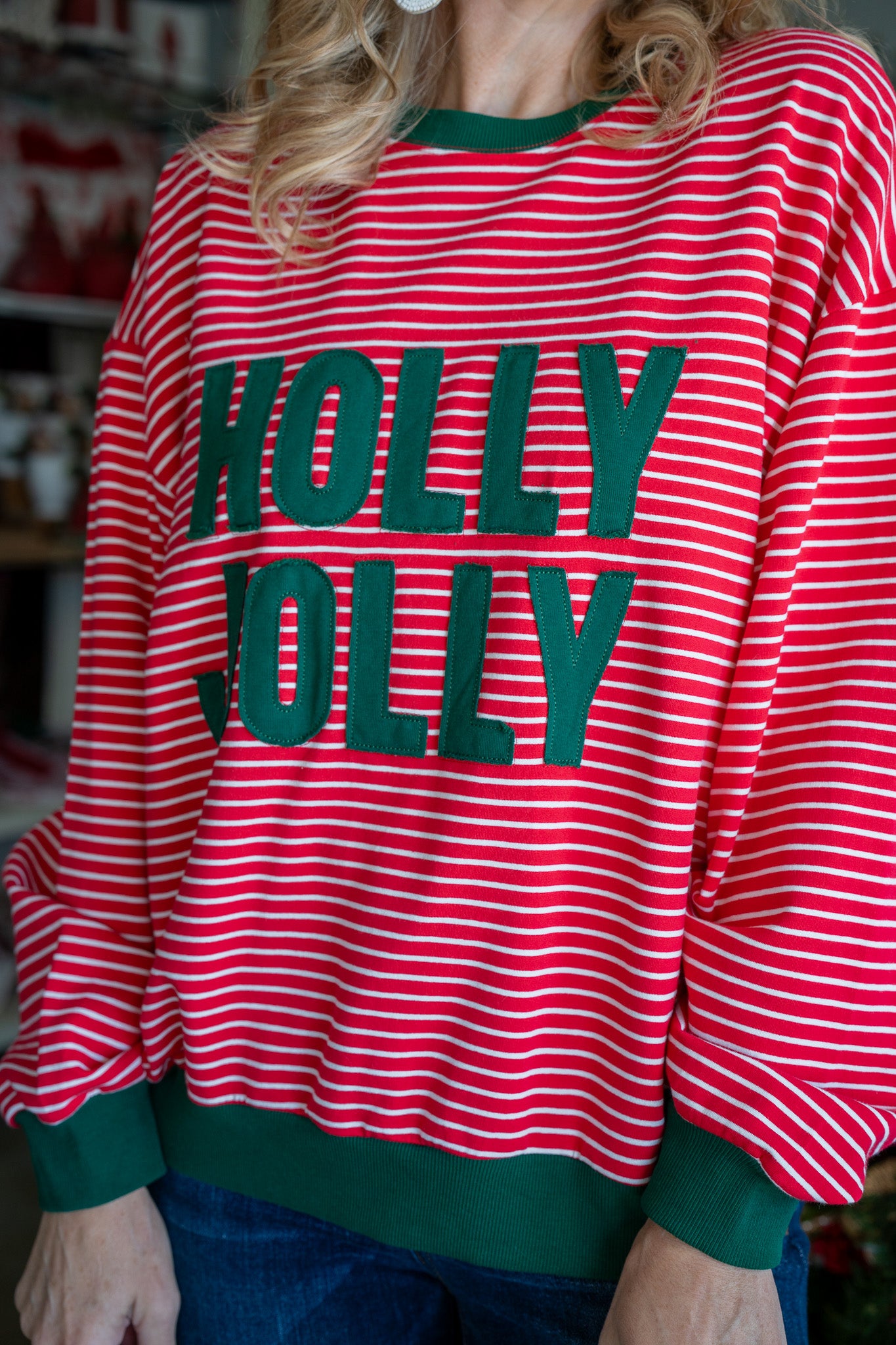 Holly Jolly Crew Sweatshirt