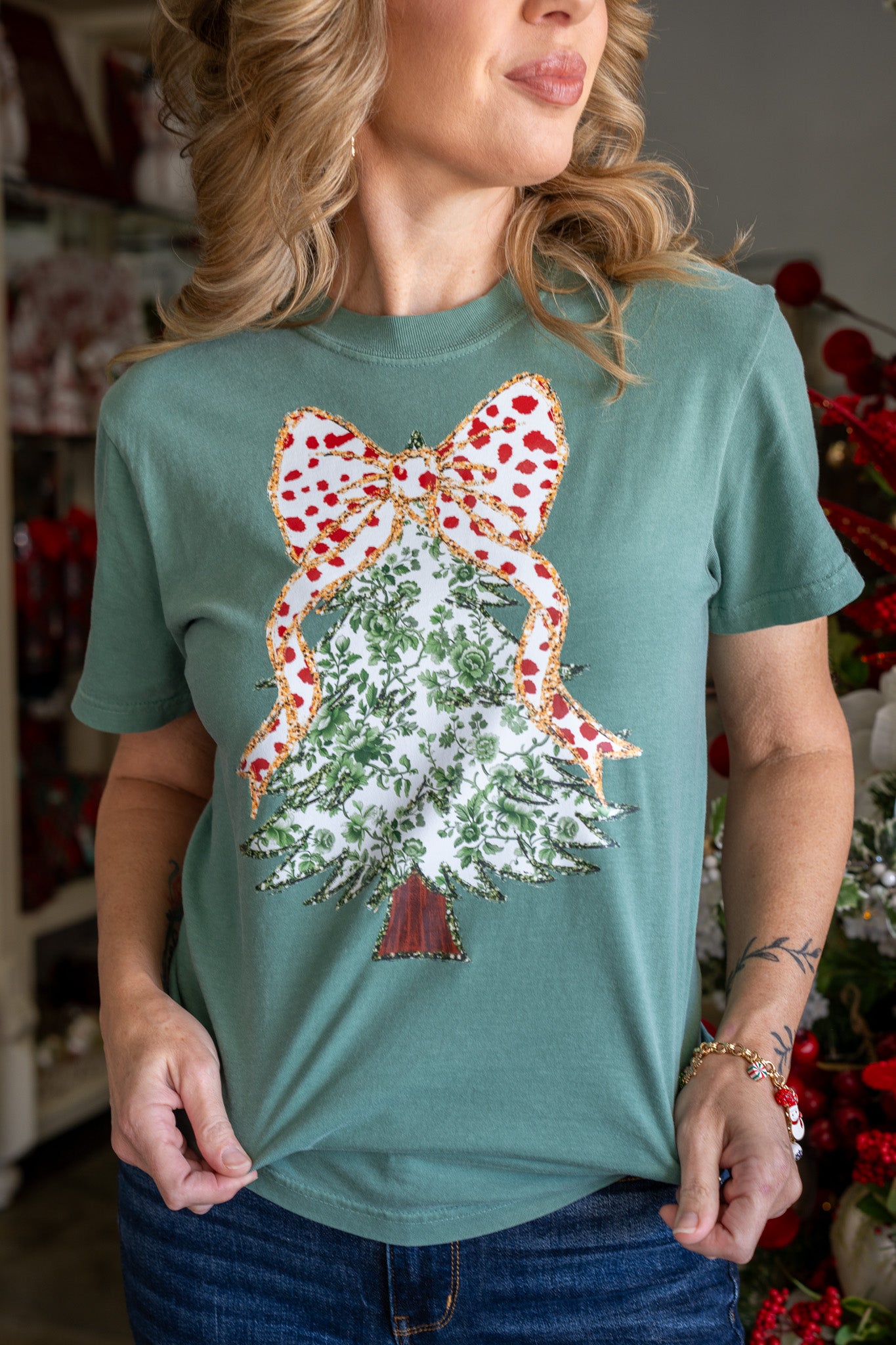 Vintage Christmas Tree Tee