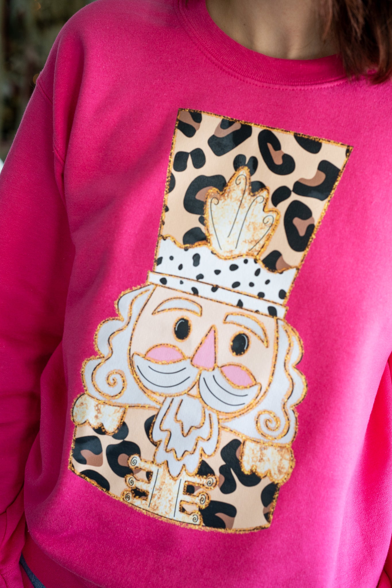 Leopard Nutcracker Sweatshirt
