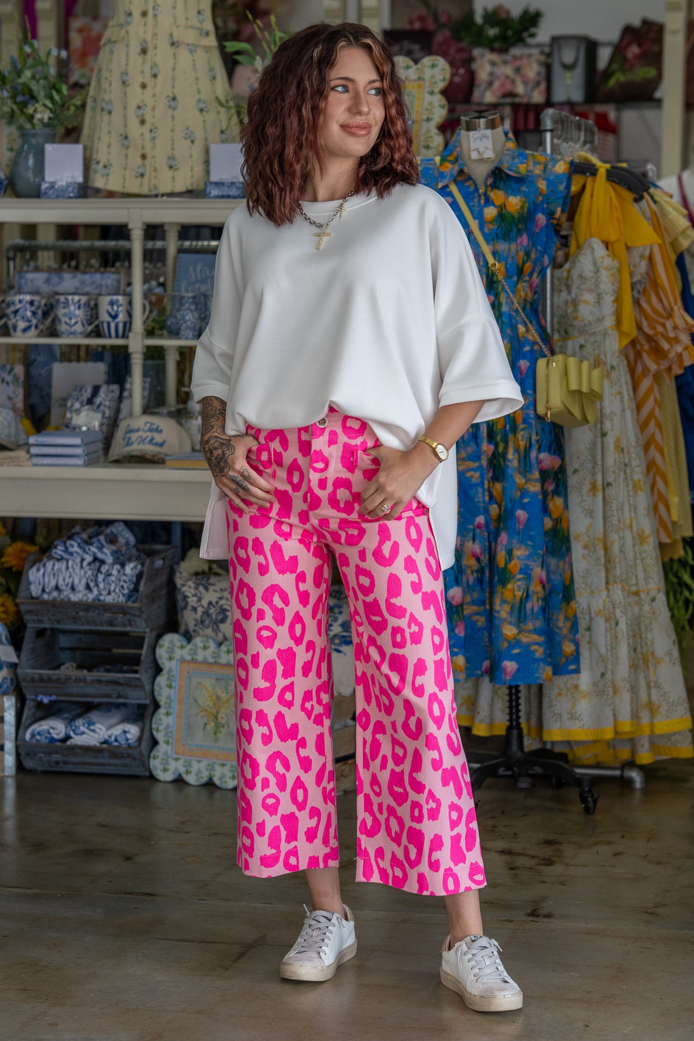 Livin' Wild Neon Pink Pants
