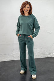 Nicole Ash Jade Scuba Pant Set