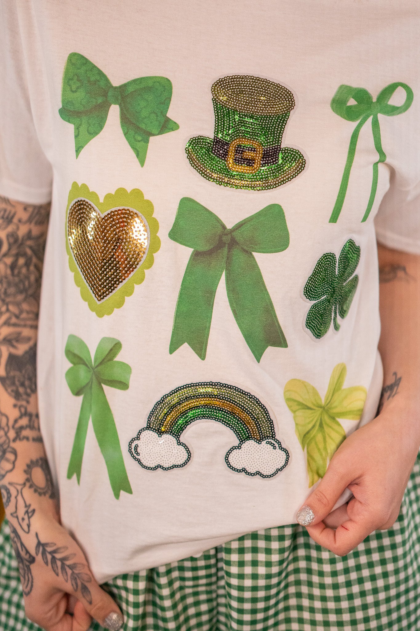 St. Patrick's Day Collage Tee