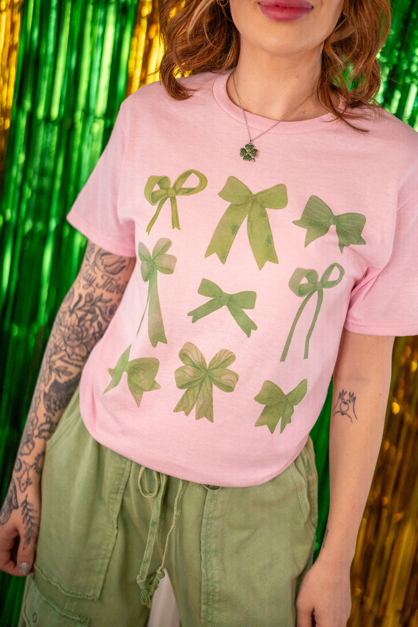 St. Patty's Day Coquette Tee