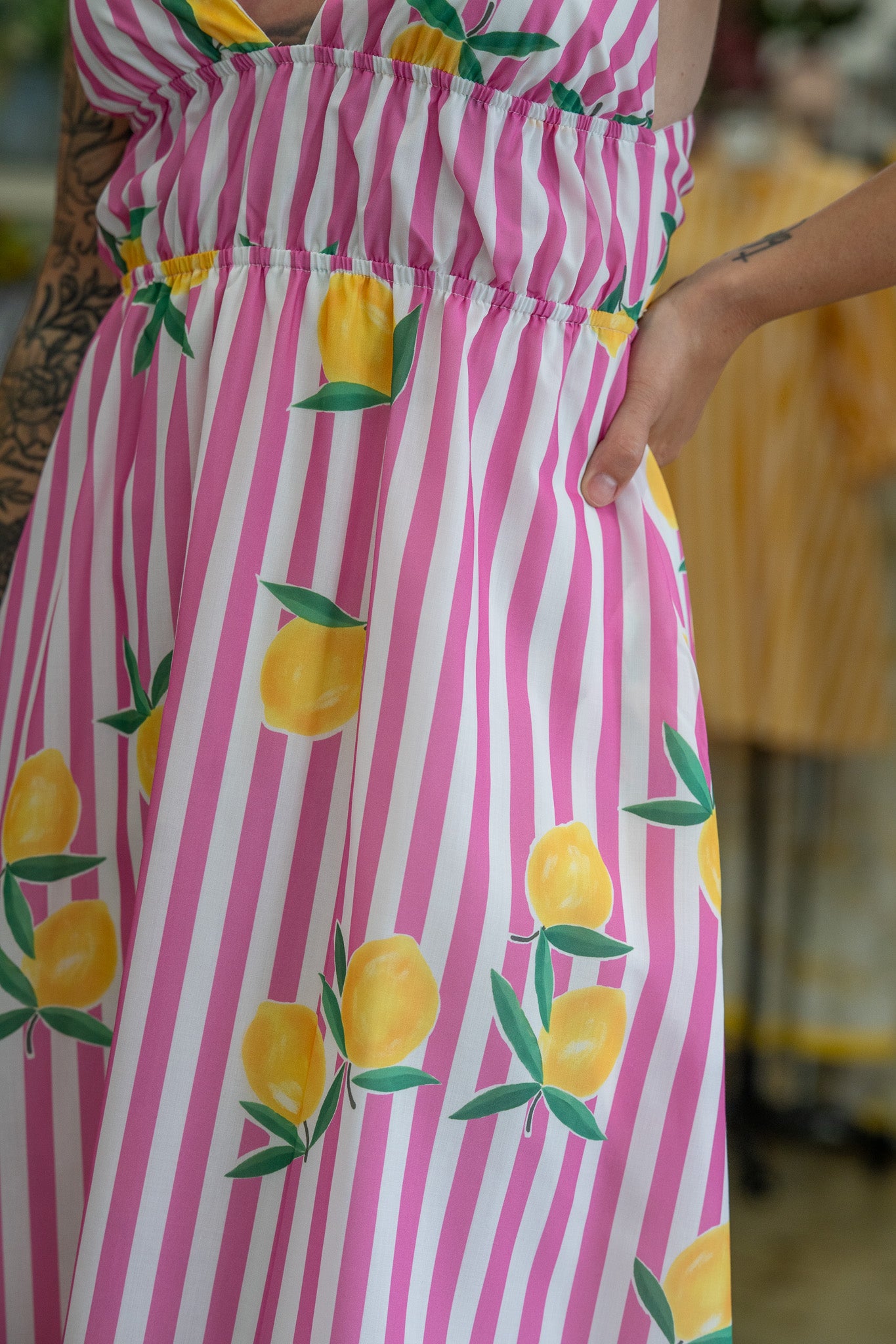Sweet Squeeze Pink Striped Dress