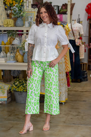 Livin' Wild Neon Green Pants