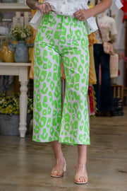 Livin' Wild Neon Green Pants - Final Sale!